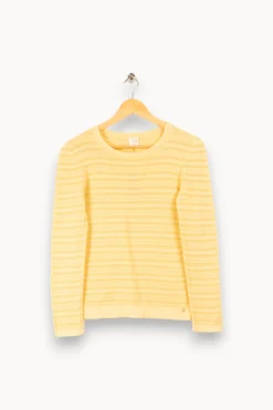 Best Sale Des petits hauts Pull - Taille M/38 Jaune