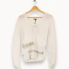 Outlet IKKS Pull - Taille S/36 Blanc
