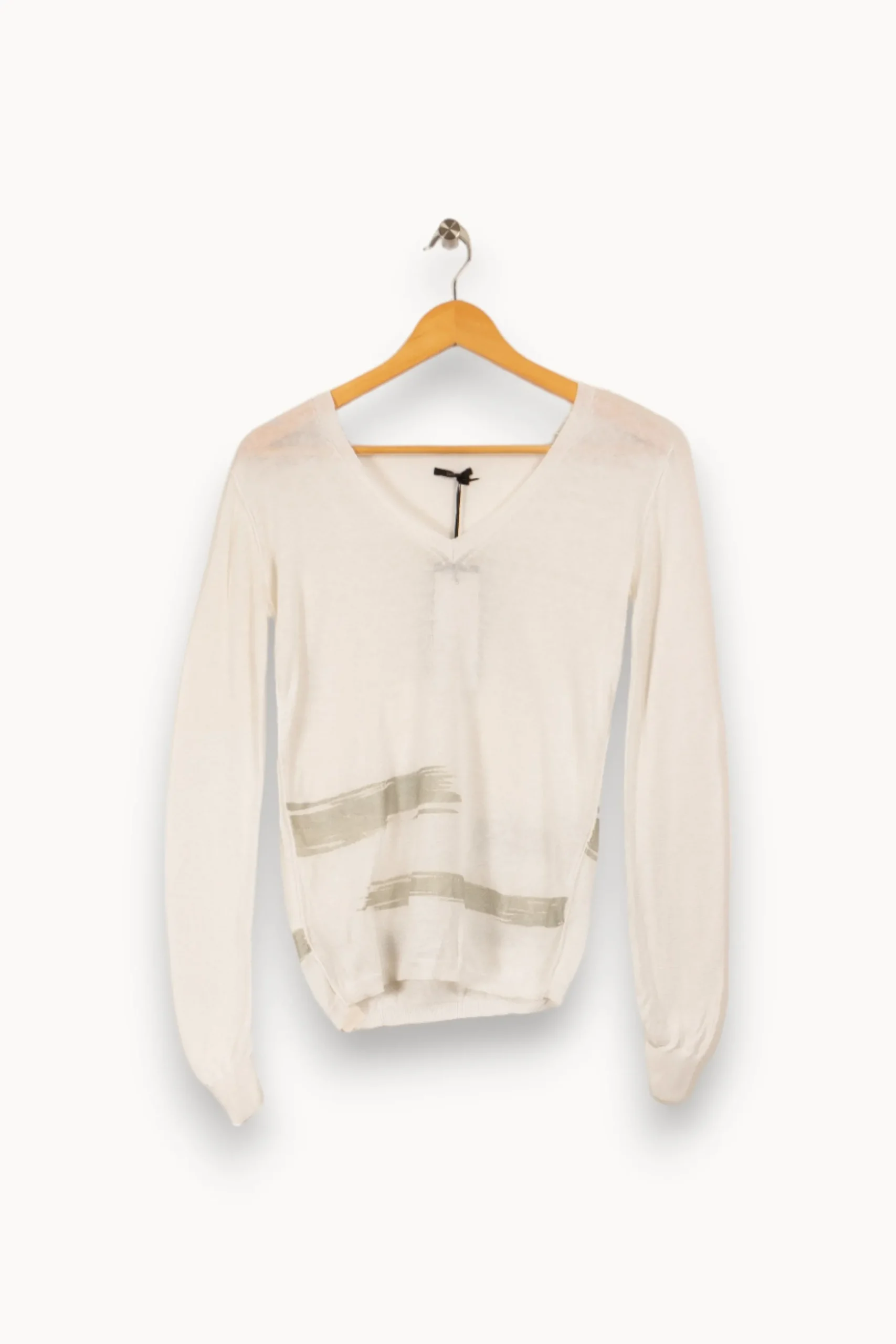 Outlet IKKS Pull - Taille S/36 Blanc