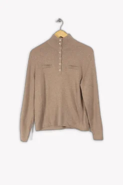 Clearance Eric Bompard Pull - XL/42 Marron
