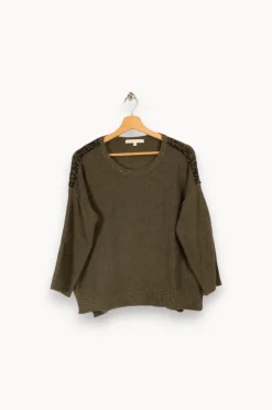 Online La Fée Maraboutée Pull - XS/34 Vert