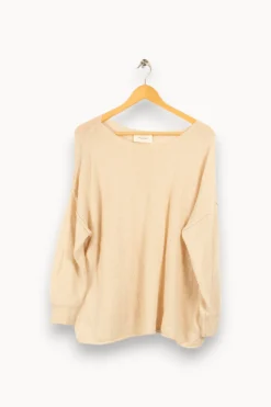 Online American Vintage Pull - XS/34 Beige