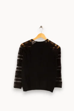 Discount Sézane Pull - XS/34 Noir