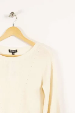 New Caroll Pull - XS/34 Blanc
