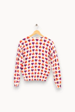 Online Absolut Cashmere Pull avec coton - XS/34 & L/40 Blanc