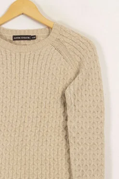 Sale Antik Batik Pull - Taille M/38 Beige