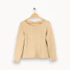 Sale American Vintage Pull - Taille S/36 Beige