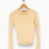 Clearance Comptoir des Cotonniers Pull - Taille XS/34 Beige