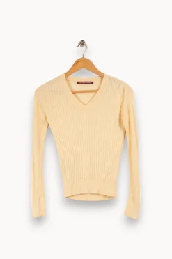 Clearance Comptoir des Cotonniers Pull - Taille XS/34 Beige