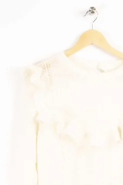 Fashion Maison Stella & Suzie Pull - Taille L/40 Blanc