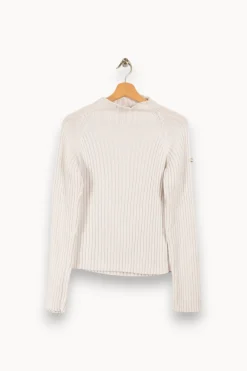 Discount Sud express Pull - Taille M/38 Blanc