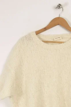 Sale American Vintage Pull - Taille M/38 Blanc