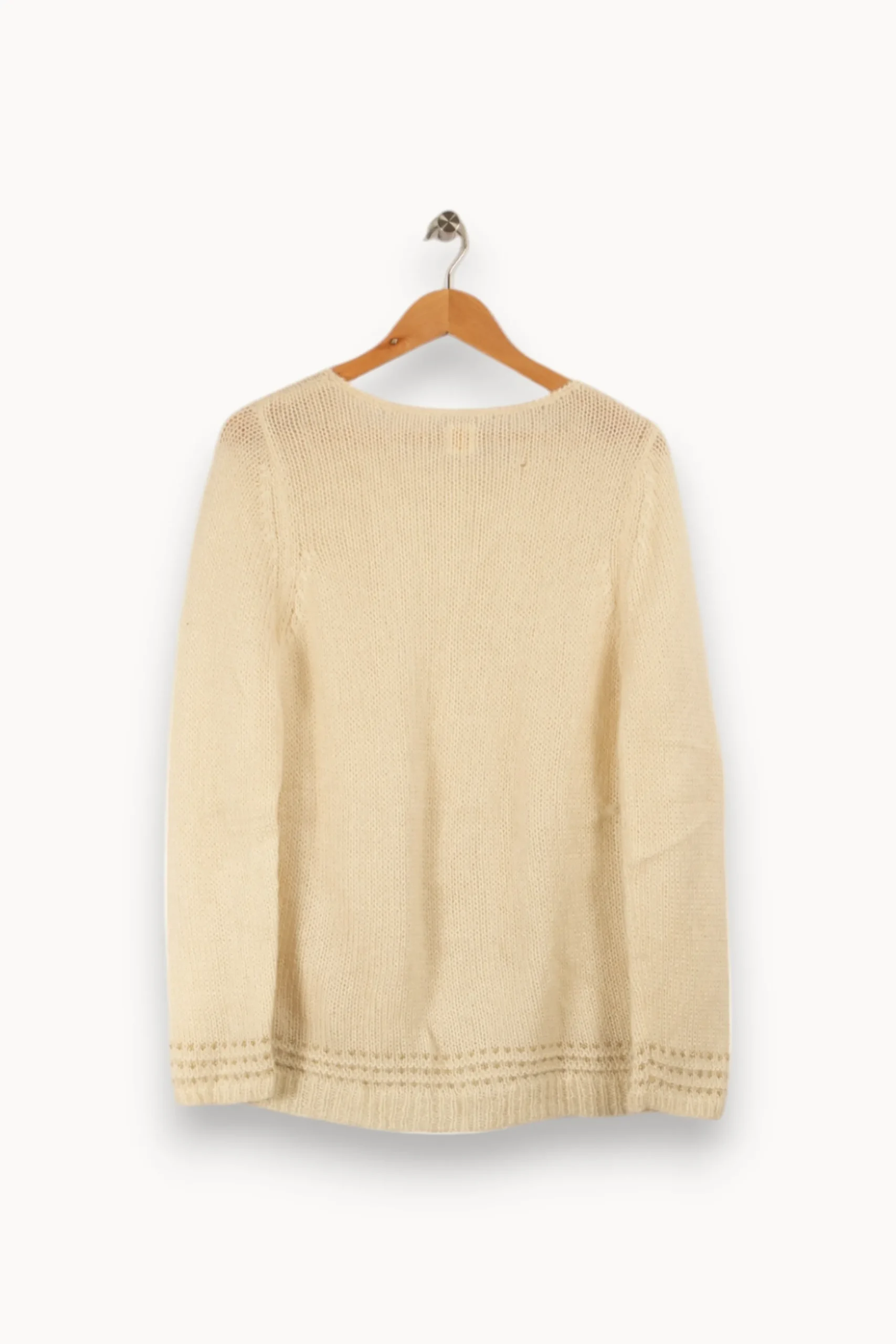 Outlet Des petits hauts Pull - Taille M/38 Blanc