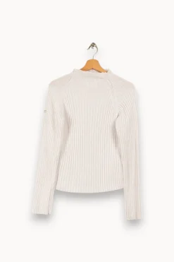 Discount Sud express Pull - Taille M/38 Blanc