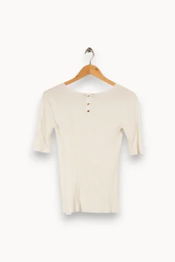 Shop Caroll Pull - Taille S/36 Blanc