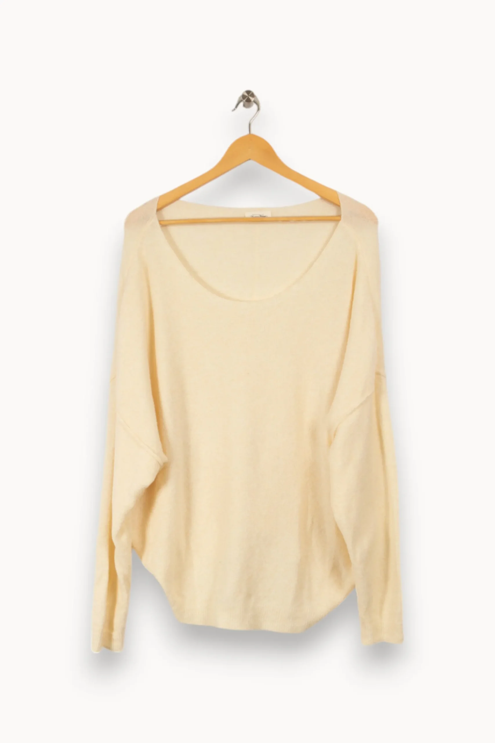 Hot American Vintage Pull cassé - Taille L/40 Blanc