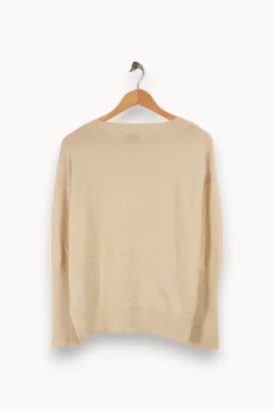 Fashion Bérénice Pull cassé - Taille M/38 Blanc