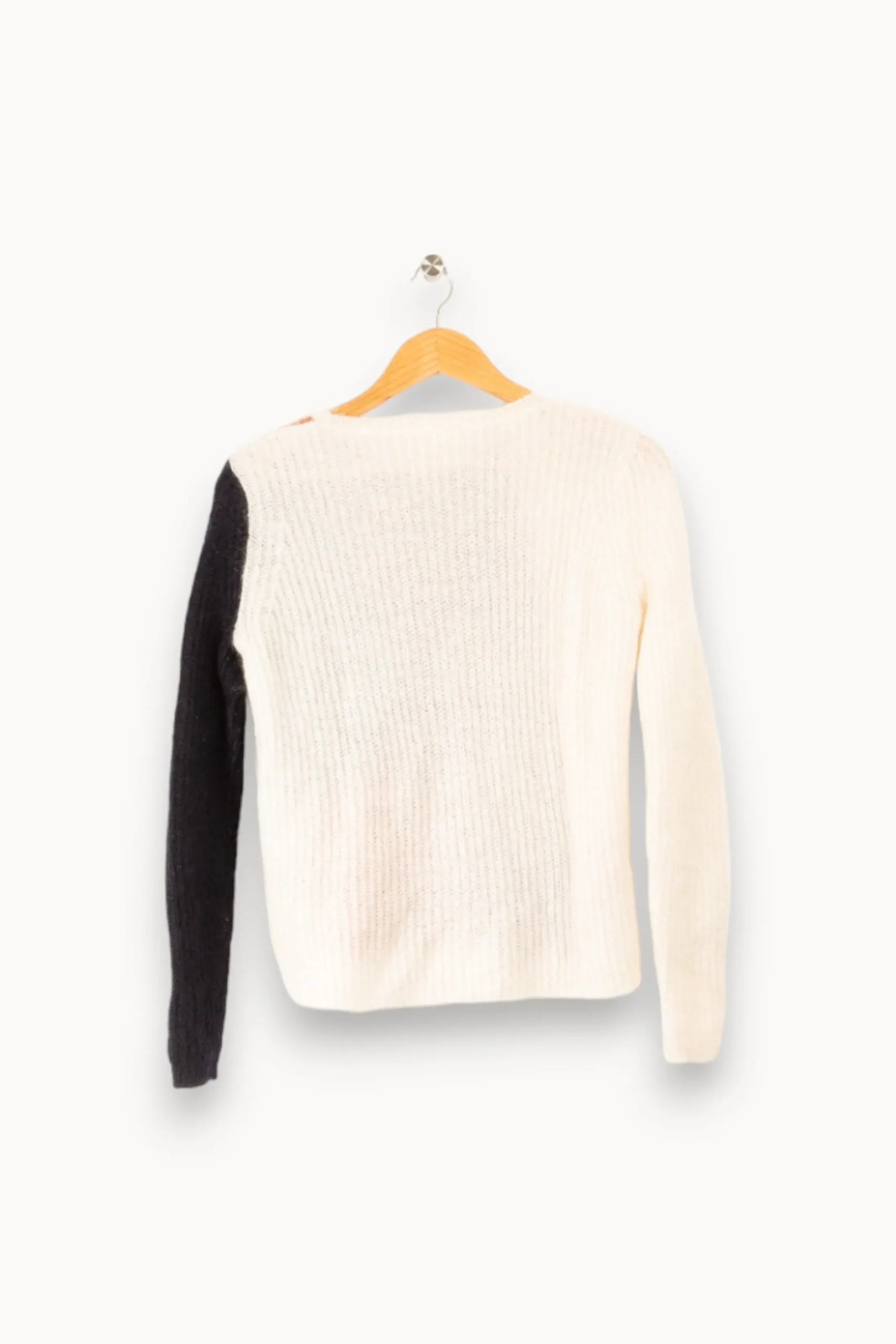 Flash Sale Sézane Pull blanc et bleu - S/36 Multicolore