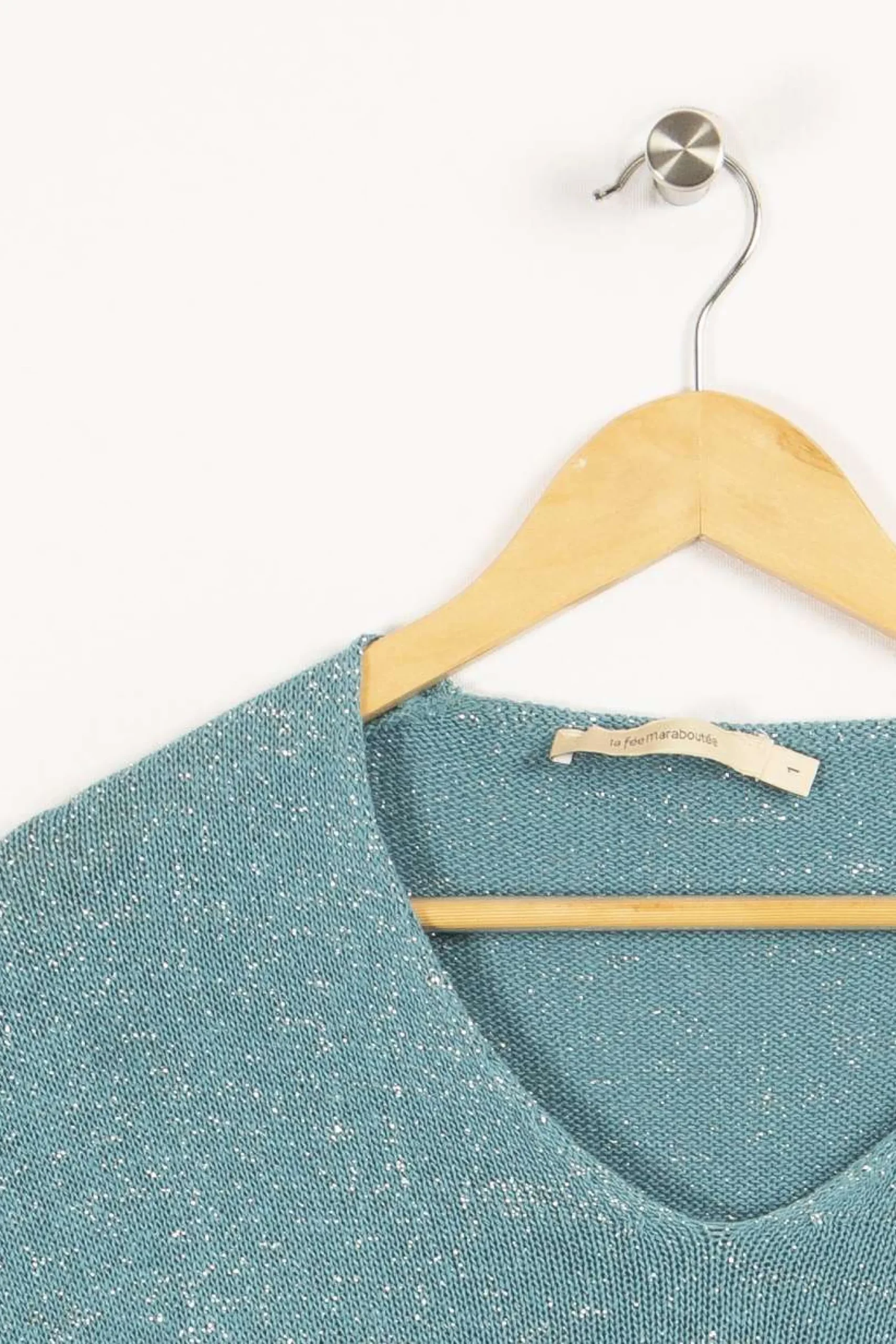 New La Fée Maraboutée Pull - S/36 Bleu