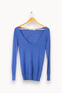 Outlet Bérénice Pull - Taille S/38 Bleu