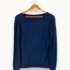 Discount IKKS Pull foncé - Taille M/38 Bleu