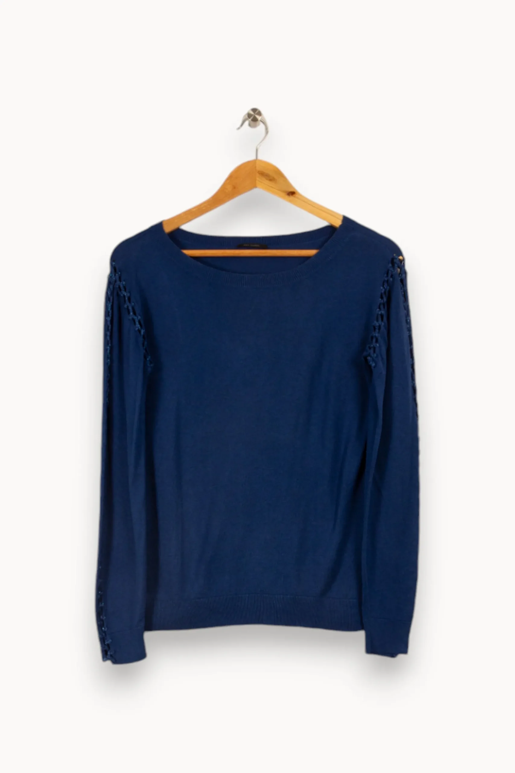 Discount IKKS Pull foncé - Taille M/38 Bleu