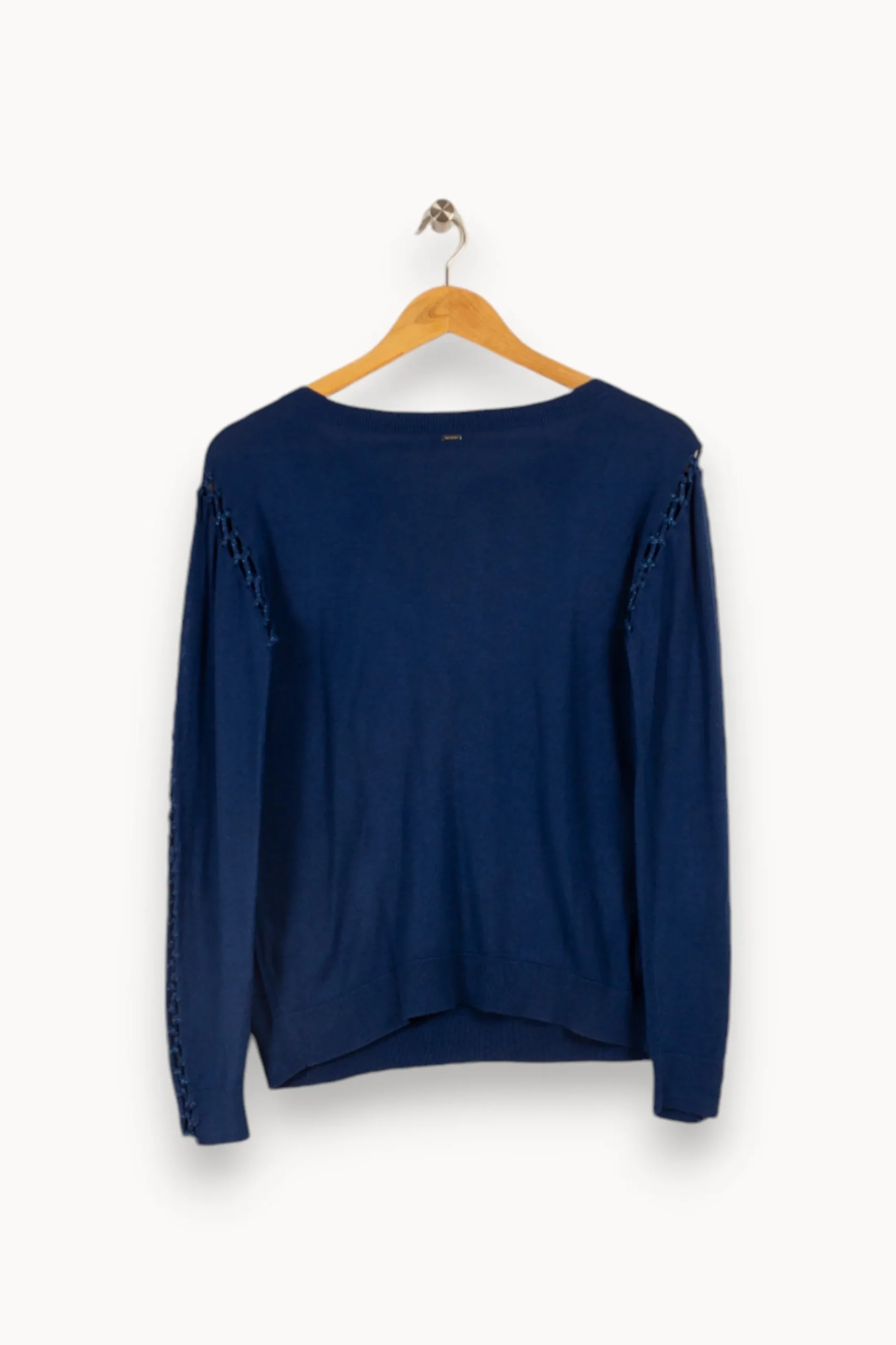 Discount IKKS Pull foncé - Taille M/38 Bleu