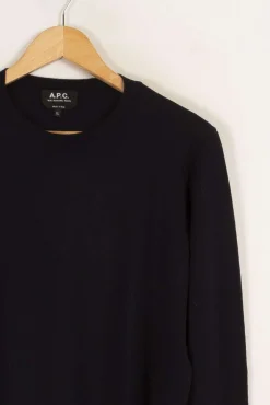 Best Sale A.P.C. Pull foncé - Taille XL/42 Bleu