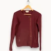 Online American Vintage Pull - Taille S/36 Bordeaux