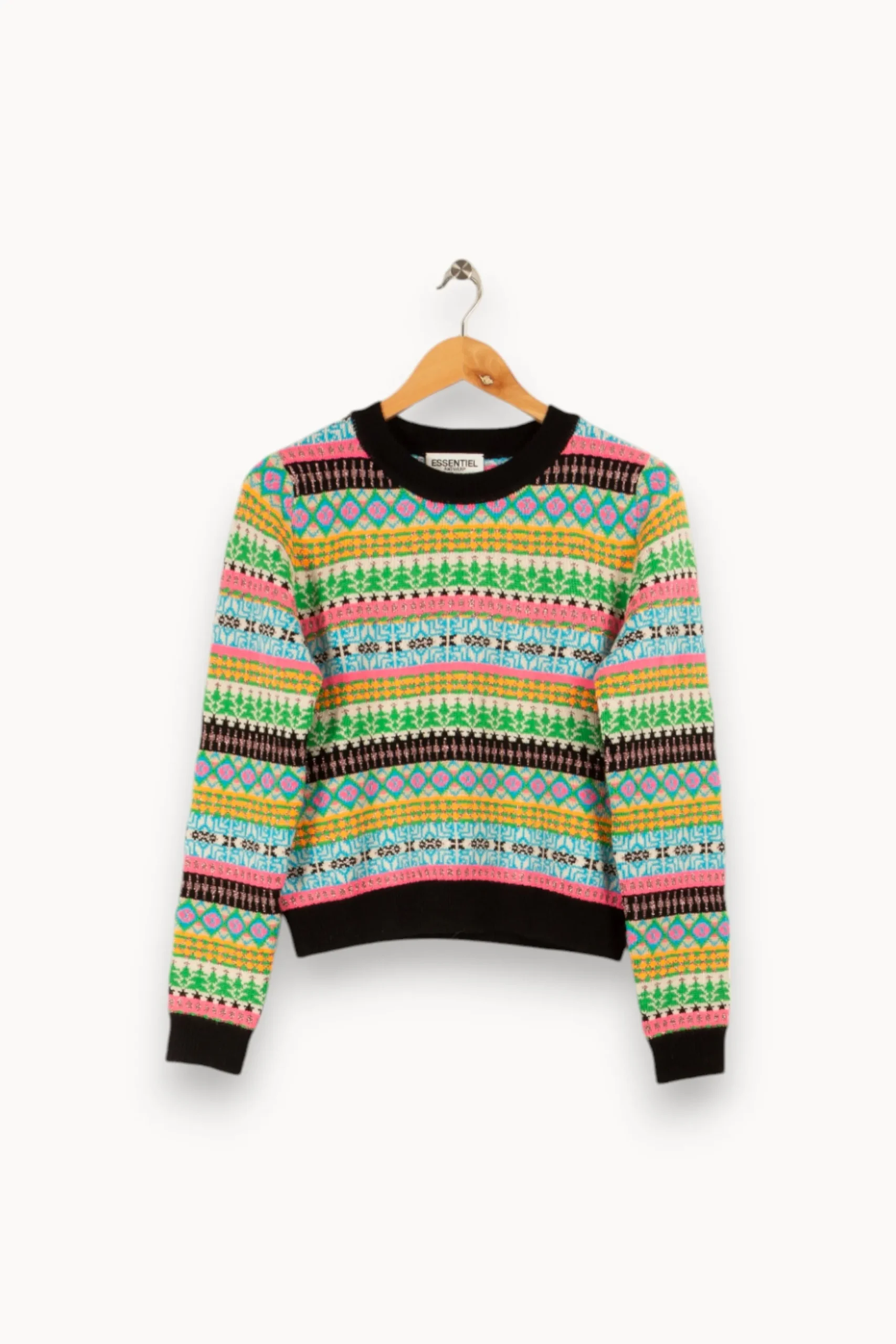 Cheap Essentiel Antwerp Pull d'hiver - Taille S/36 Multicolore