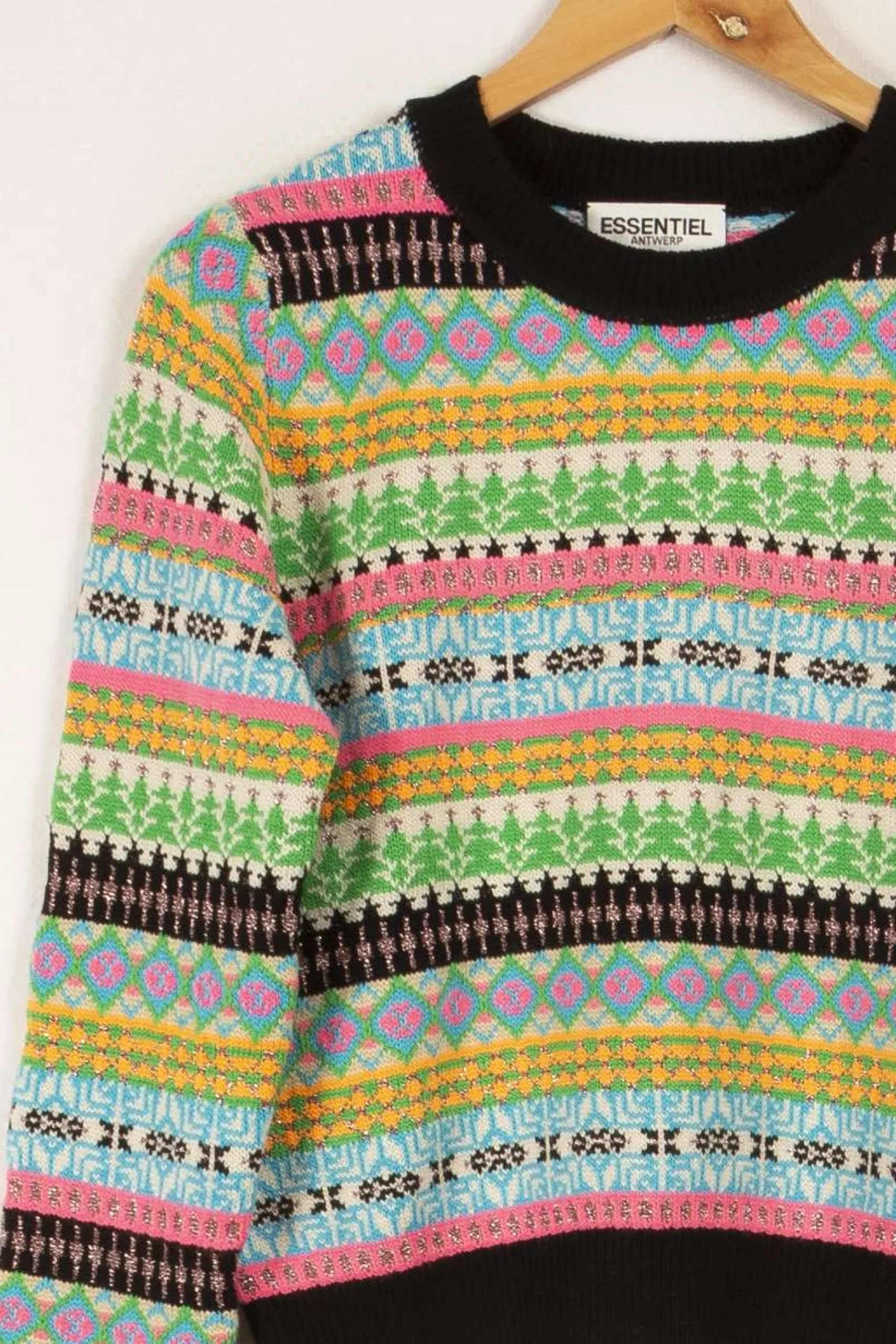 Cheap Essentiel Antwerp Pull d'hiver - Taille S/36 Multicolore