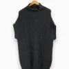 Online American Vintage Pull en maille - Taille Unique Bleu