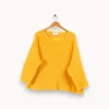Hot American Vintage Pull en maille - Taille Unique Jaune