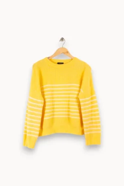 Cheap Caroll Pull en maille - Taille M/38 Jaune