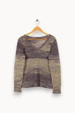 Clearance Bérénice Pull en maille - Taille S/36 Multicolore