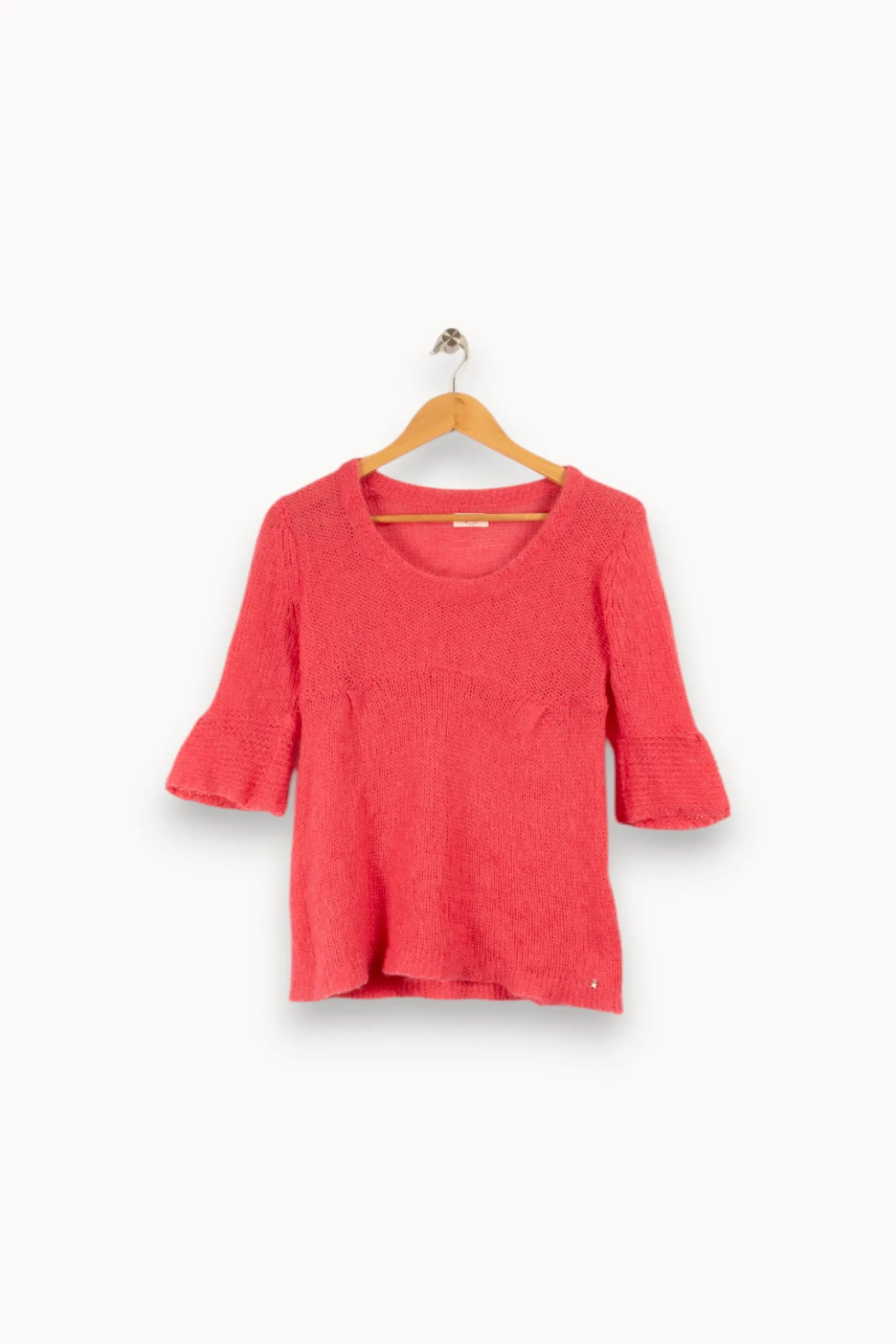 Hot Des petits hauts Pull en maille - Taille S/36 Rose