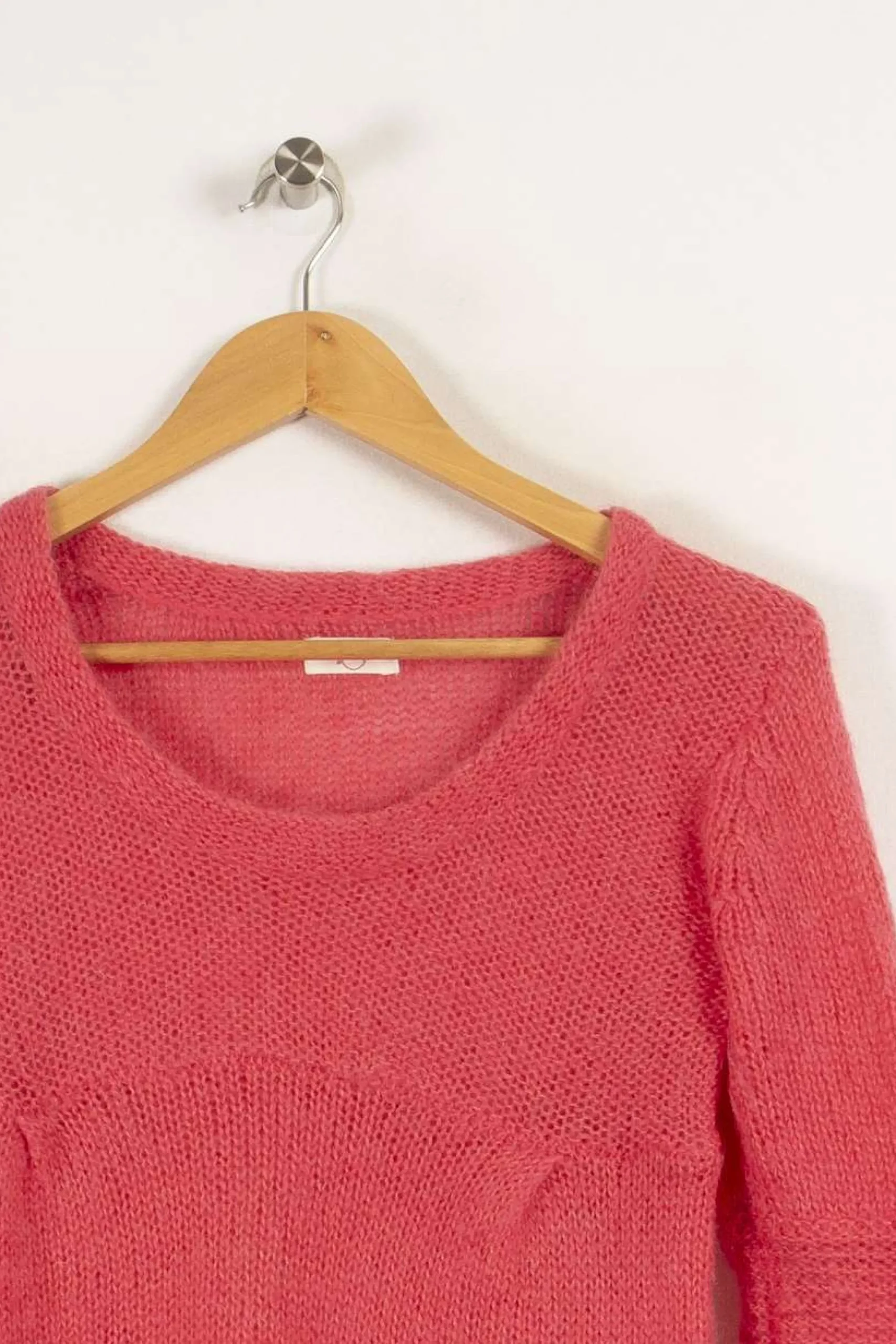Hot Des petits hauts Pull en maille - Taille S/36 Rose