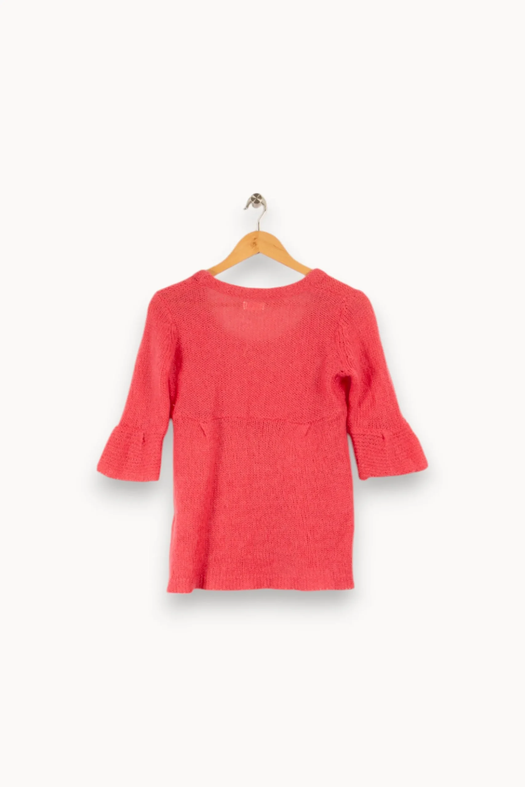 Hot Des petits hauts Pull en maille - Taille S/36 Rose