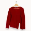 New La Fée Maraboutée Pull en maille - Taille M/38 Rouge