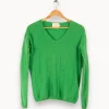 Cheap Absolut Cashmere Pull en maille - Taille S/36 Vert