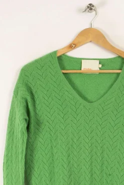 Cheap Absolut Cashmere Pull en maille - Taille S/36 Vert