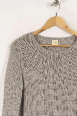 Fashion Des petits hauts Pull - Taille M/38 Gris