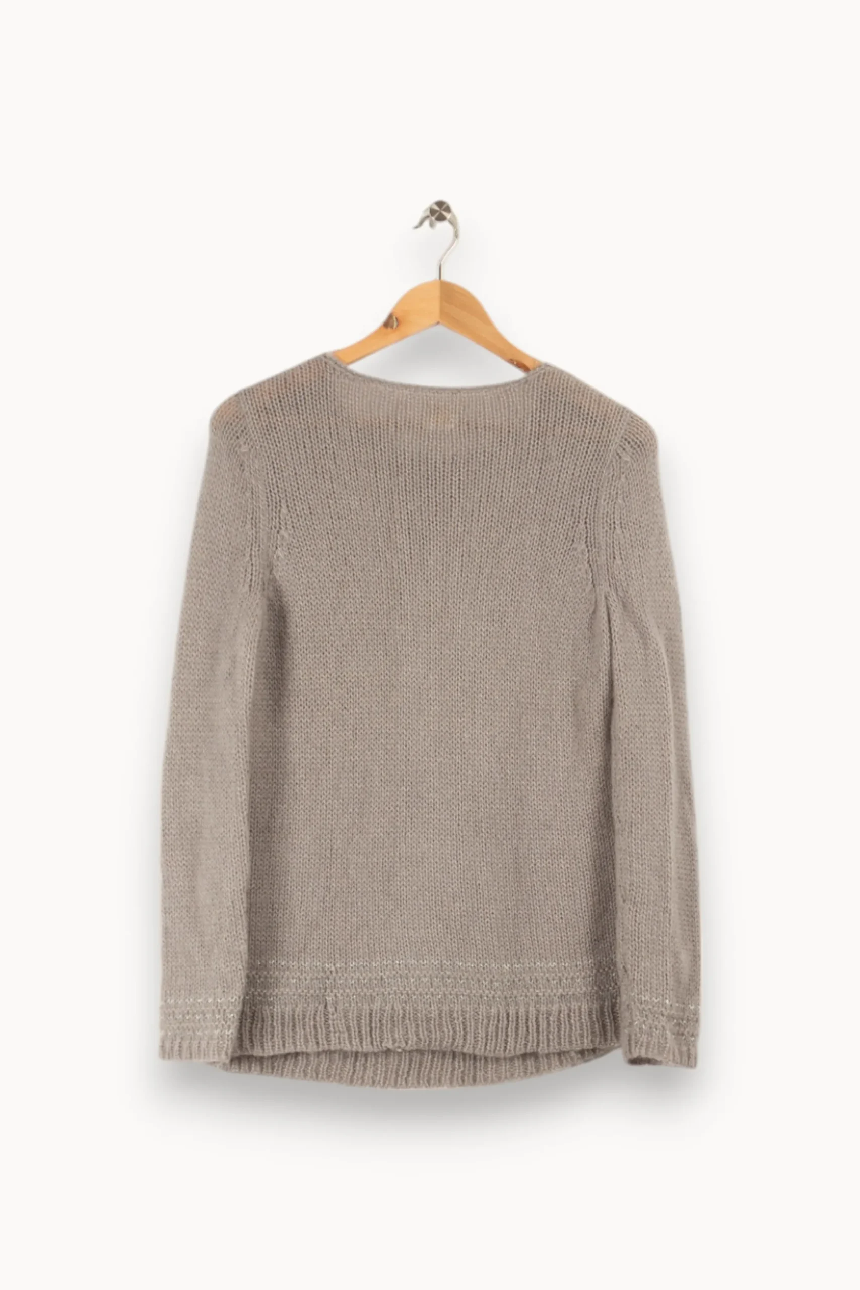 Fashion Des petits hauts Pull - Taille M/38 Gris