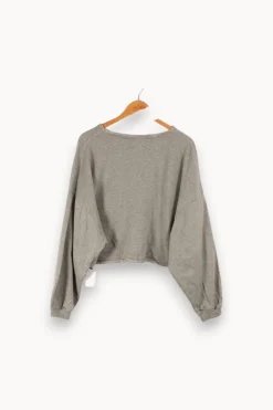 Outlet American Vintage Pull - Taille S/36 Gris