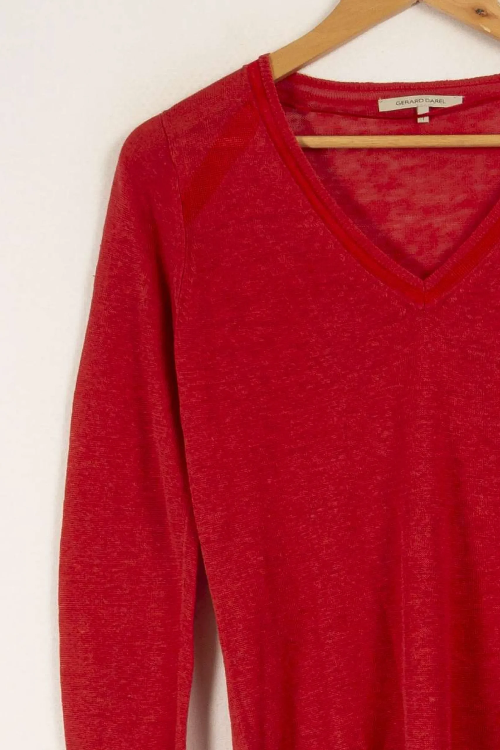 Flash Sale Gerard Darel Pull léger - Taille S/36 Rouge
