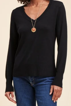 Best La Fée Maraboutée Pull maille fine - XS/34 Noir