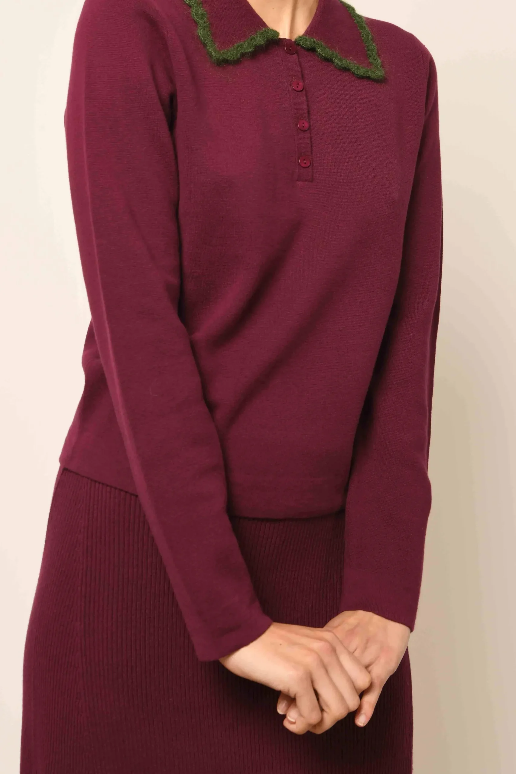 Online Ekyog Pull Montrey - Cramberry - S Rouge