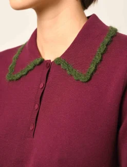 Online Ekyog Pull Montrey - Cramberry - S Rouge