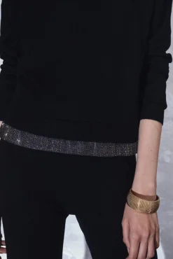 Outlet La Fée Maraboutée Pull argent - XS/34 Noir