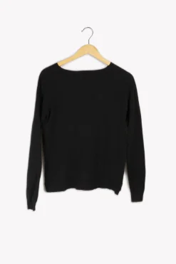 Outlet La Fée Maraboutée Pull argent - XS/34 Noir